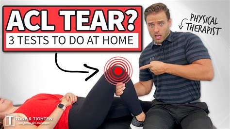 at home test for acl tear|how to diagnose acl injury.